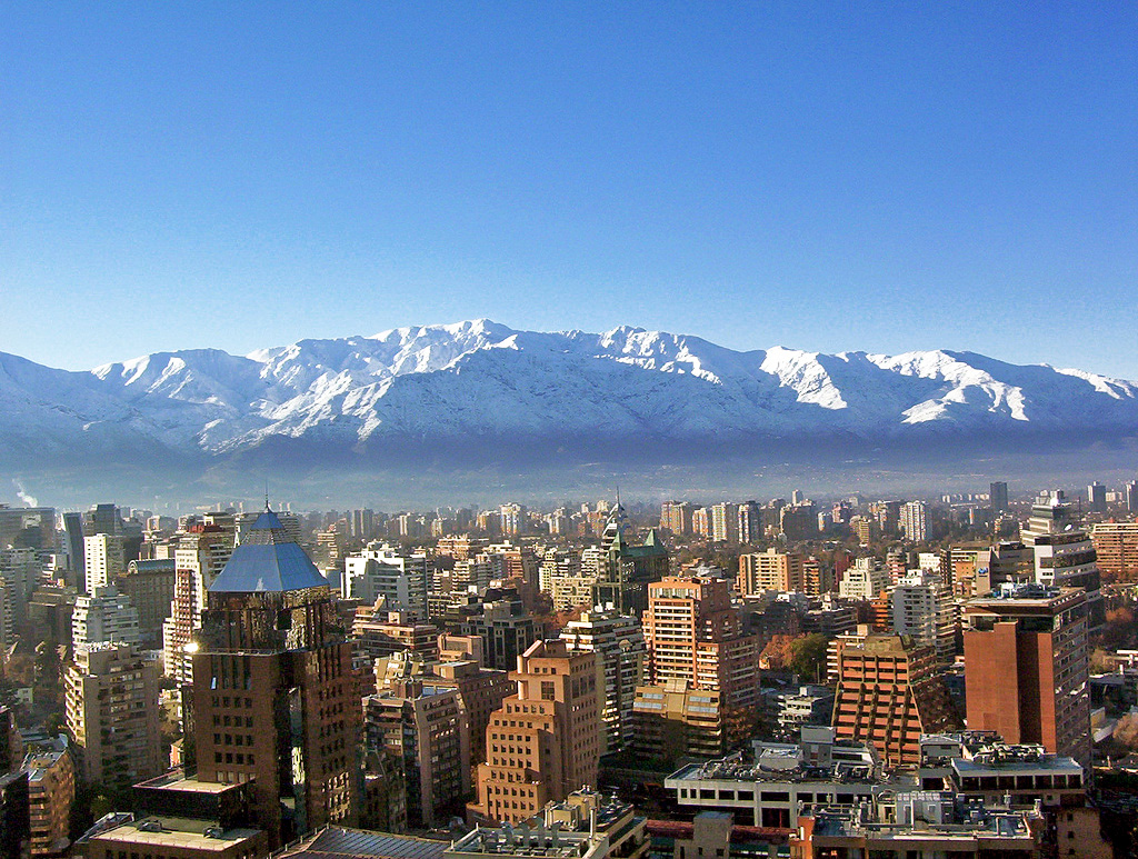 Mountains in Santiago